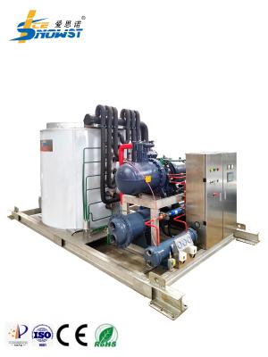 China Máquina de gelo de aço automática de refrigeração água do floco de 20 Ton Stainless à venda
