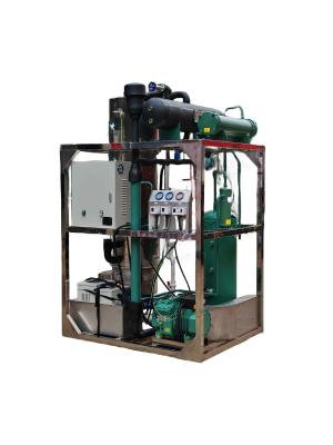 China Luftgekühlter Schlauch-Eismaschine Copeland-Kompressor Effizientes Kühlsystem zu verkaufen