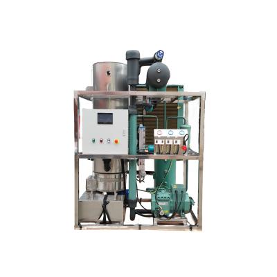 China Effiziente Schlauch-Eismaschine mit Bitzer-Kompressor für die Eisherstellung zu verkaufen