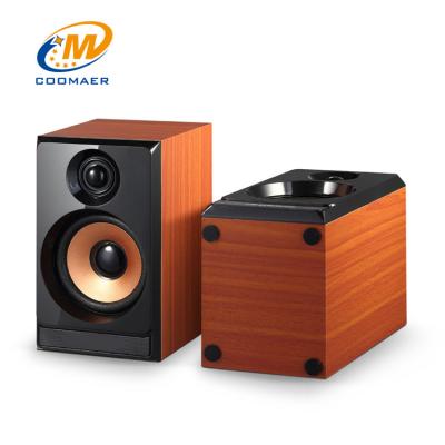 China OEM Perfect Sound Wood Mini USB 2.0 CH Gaming PC Speaker with Woofer for sale
