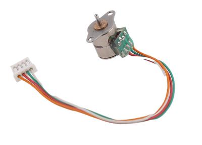 China VSM0801 Permanent Magnet Stepper Motor 8mm With Round Shaft 18 degrees Step angle for sale