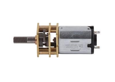 China 12000-16000RPM N20 12V Brushed DC Motor With GB12 Gear Ratio 2:1 To 1000:1 for sale