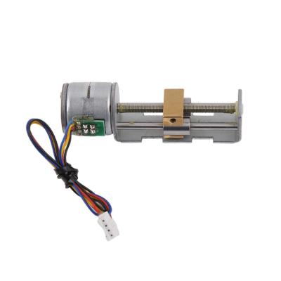 China Phase 2 Linear Stepper Motor with 15.6 Ohms/phase Resistance and Stroke Length of 21mm for sale