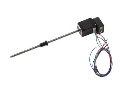 China NEMA8 Threaded Shaft Lead Screw Stepper Motors 20mm With Nut Step angle 1.8° for sale