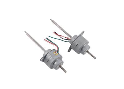 China Non Captive Linear Stepper Motor Lead Screw 25mm 7.5 Degrees / 15 Degrees Step Angle for sale