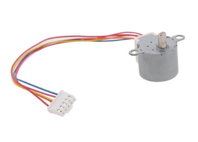 China 24BYJ48 24mm PM Unipolar Gearbox Stepper Motor For Sale 11.25°/32 Step angle Gear ratio 32:1 for sale