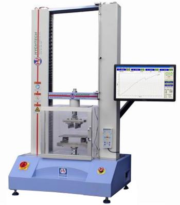 China Glass Compressive Bending Test Machine 3 / 4 Points with Closed Loop for sale