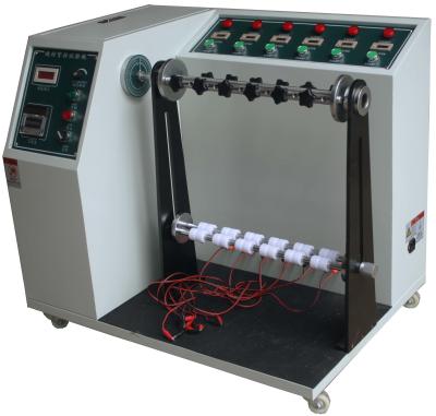 China Prueba de resistencia de doblez automática de la máquina de prueba del cable de la cuenta ajustable en venta