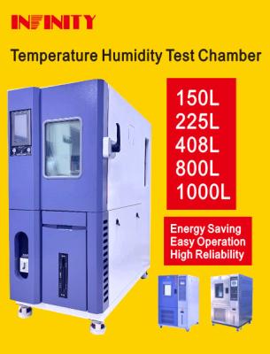 中国 Safe Coolants Programmable Constant Temperature Humidity Test Chamber IE10A1 1000L 販売のため