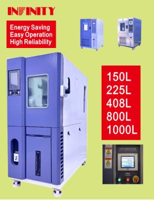China Materials Constant Temperature Humidity Test Chamber with Air-Cooled Condenser System for sale