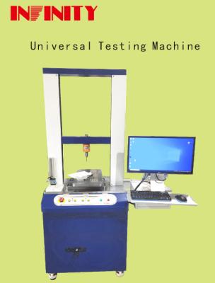 China Kgf Switchable Universal Testing Machine ±0.3% Force Value Accuracy 500Kg Capacity Sensor for sale