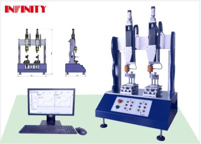 China 1258*800*560mm Two-station Sway Rocking Force Tester for Precise 150mm Maximum Test Trip à venda