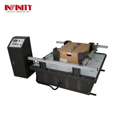 China 150rpm Carton Vibration Table Testing Equipment, 100kg Packing Box Vibration Table for sale