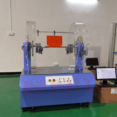 China Bisagra del cuaderno 360 capacidad de la máquina de prueba de la torsión del grado 10 N.m con el dispositivo del centro de AXIS en venta