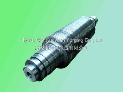 China Threaded Aluminum Rolling Mill Roll Core 42CrMo Diameter 450-800 mm for sale
