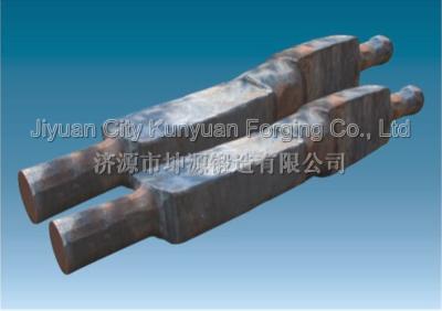 China 30CrNiMo / 40CrMnMo Forged Crankshafts / Engine Crank Shaft Cylinder Piston Cast Steel Diameter 200 - 750 mm for sale