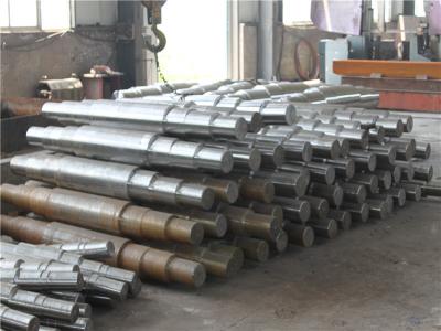 Chine 9Cr2 diamètre 250 - 700mm ont forgé l'acier redressant des rouleaux avec OIN 9001 2008 de poutre en double T/de poutres/Rod de rail à vendre