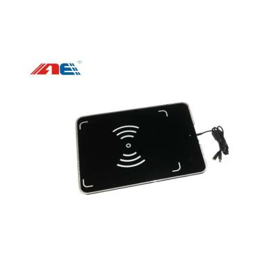 China Active Long Distance UHF Desktop RFID Reader Acrylic And Aluminium Alloy Housing for sale