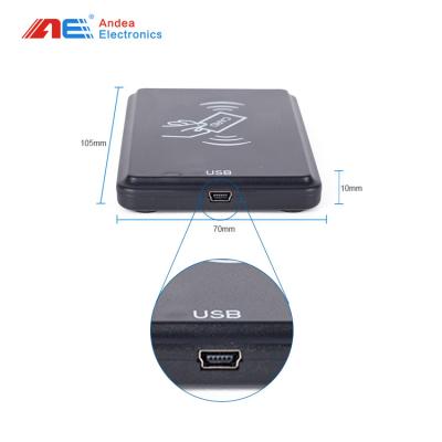 China HF Card Issuance Micro Power Access Control Card Reader Sensing Quick Response RFID USB NFC Reader for sale