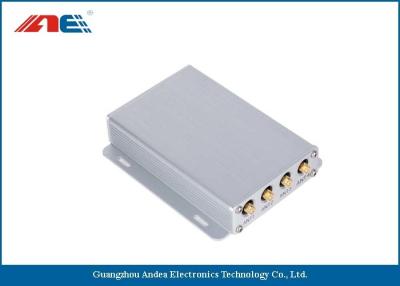 China High Speed ISO15693 RFID Reader , Fixed RFID Reader With 4 Antenna Interface DC12V for sale