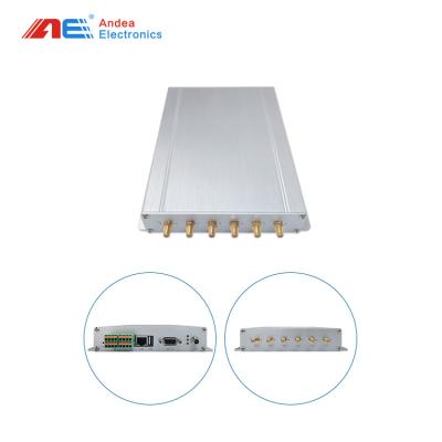 China 13.56MHz Long Distance Active RFID Reader HF RFID Reader With 6 Antenna Interfaces RFID Network Reader for sale