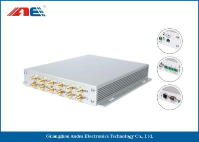 China 12 Channels Long Range RFID Reader / High Power RFID Reader For Rfid Detection System for sale
