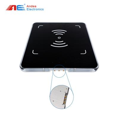 China 3D Omnidirectional Sensing Patented HF RFID PAD Antenna Acrylic Panel RFID Antenna For Retail Settlement for sale