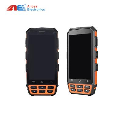 China 4GB Portable do leitor da ROM Wifi RFID, leitor do código de barras do RFID com a bateria do polímero do lítio 5200mAh à venda