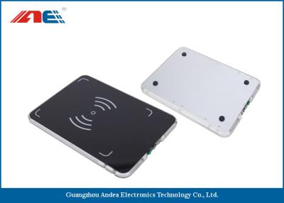 China Adjustable RF Power Integrated RFID Pad Reader , Lightweight 13.56 MHz RFID Reader Writer for sale