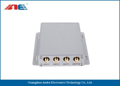 China ISO15693 Medium Power Square RFID Reader RS232 , Four Channels RFID Antenna Reader for sale