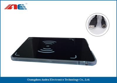 China Reading Range 50CM HF RFID Desktop Reader , High Speed USB RFID Card Reader And Writer for sale