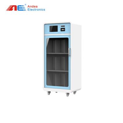 China 24 Hours Self Service Library Share Borrow And Return Smart Cube Bookcase RFID Based Library Automation System for sale