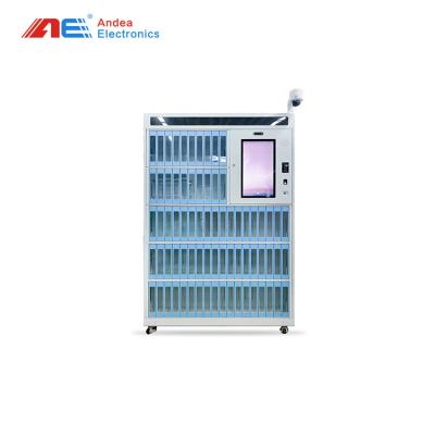 China La gestión elegante RFID reserva el inventario automático de la identificación del armario de almacenamiento que comprueba siguiendo el armario del libro del RFID en venta