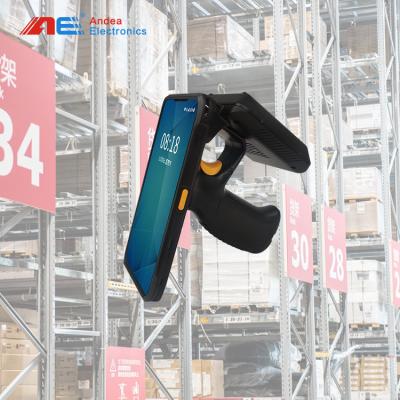 China Storage Scanning Inventory RFID Handheld Terminal Supports Multiple Communications And Barcode And QR Code Scanner for sale