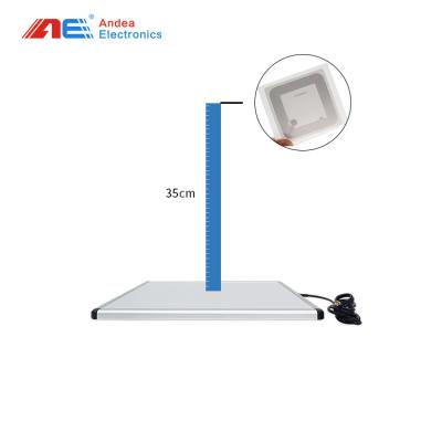 China RFID Indoor Panel Antenna Anti - Metal Function Shielded Pad Antenna With Long Reading Range 35cm for sale