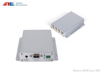 China Lector inmóvil de 4 canales RFID, modo del trabajo de Host And Scan del lector del HF del RFID en venta