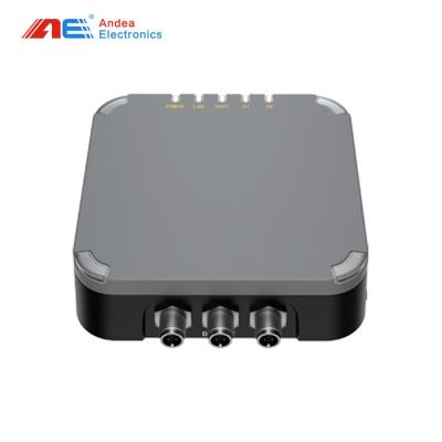 China 860~960MHz IP67 RS232 RS485 TCP IP POE UHF RFID Integrated Reader With LED Strip for sale