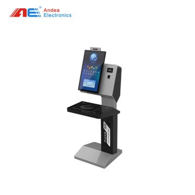 China 21.5 Inch Interactive Self Service Kiosk Automatic Touch Screen Kiosk Self Borrow And Ruturn Machine For Library for sale