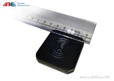 China Leitor sem contato portátil compacto ISO15693 ISO14443 do HF USB RFID do cartão à venda