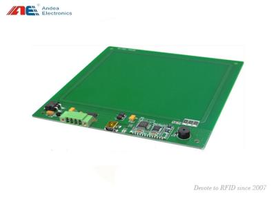 China HF Embedded RFID Reader USB RS232 Communication 150*150 Mm PCB Board for sale