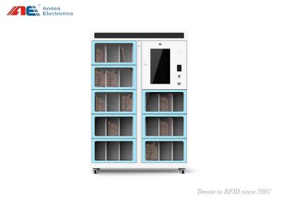 China Library 24 Hours Smart Book Cabinet UHF RFID Removable for sale