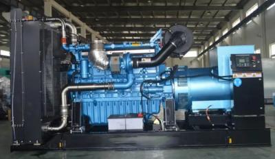 China Weichai Diesel Engine Leroy Somer Generator Set Soundproof Genset Prime 500kva / 400kw for sale