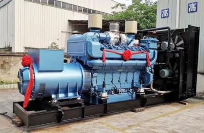 China Baudouin Diesel Generator Set Marathon Oil Drill Engine Genset 1875KVA / 1500KW for sale