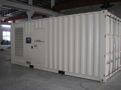 China Water Cooled 1000KVA CUMMINS Diesel Generator Set Low Fuel Consumption Brushless for sale