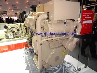 Китай Расход топлива аварийного компактного элемента генератора 250КВ 313КВА Кумминс морского низкий продается