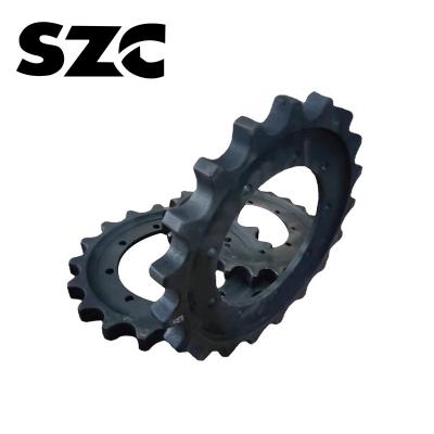 China Kobelco Mini Excavator Sprockets Digger Undercarriage Parts ISO Certified for sale