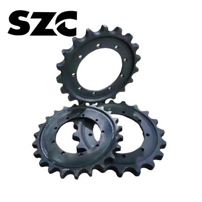 China E390E E390F 23MnB 25MnB  Excavator Drive Sprocket Aftermarket Undercarriage Parts for sale