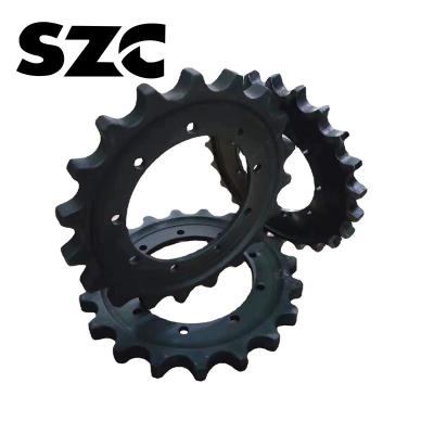 China OEM  Service D7g Excavator Drive Sprocket Heavy Machinery Spare Parts for sale