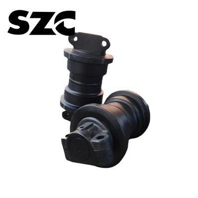 China Single Double Edge PC60 Excavator Track Roller Digger Spare Parts for sale