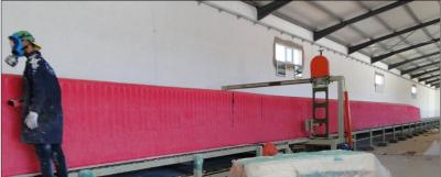 China Automatic Continous Flexible Foam Production Line , Foam Sheet Making Machine for sale
